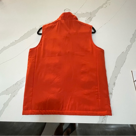 Men’s HAWKE & CO Orange Zip Up Dynamic Sport Vest - Picture 6 of 15